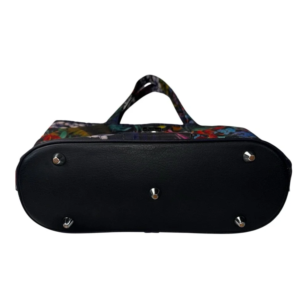 Beach Waterproof Nylon Tote Bag Tropical Floral Print